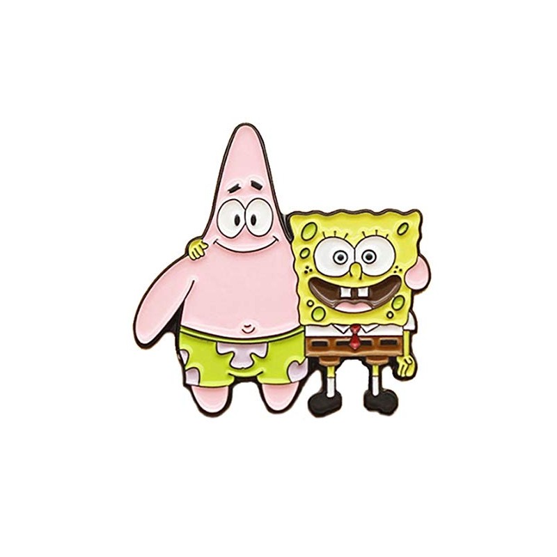 Patrick Friendship 1 Inch Tall Metal Enamel Pin L8