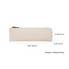 YONBEN Canvas Pencil Case Slim Pencil Pouch with Cotton Canvas