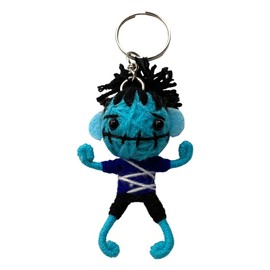 Voodoo String Doll Keychain, Design T71