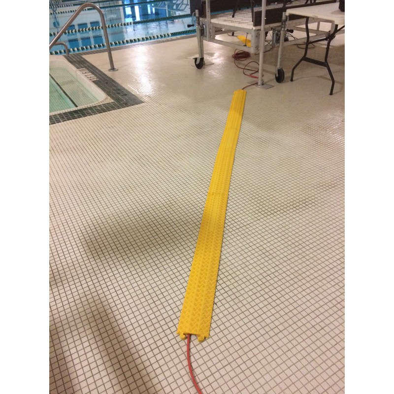 Drop Over Protective Cable Cover for Network, Electric, or Audio