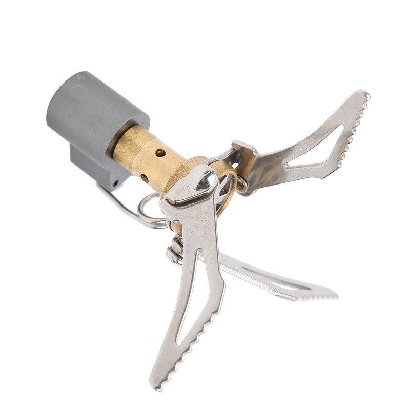 Outdoor Mini Ultralight Aluminum Alloy Portable Integration Stove for Camping