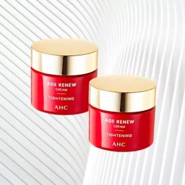 AHC 에이지 리뉴 크림 타이트닝 50ml x 2개 / 영양 탄력크림 AHC Age Renew Cream Tightening 50ml x 2 / Nutritious Elastic Cream [Cream Tightening 50ml x 2 pieces]