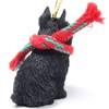 Conversation Concepts Brussels Griffon Tiny Miniature One Christmas Ornament Black