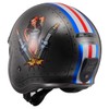 LS2 Helmets Open Face Spitfire Spark Helmet (Brushed Alloy -