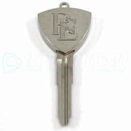 Rotary13B1 RE LOGO ROTOR KEY BLANK FITS: 1993-2002 MAZDA RX-7 FD3S 3rd GEN FD Touring R1 R2
