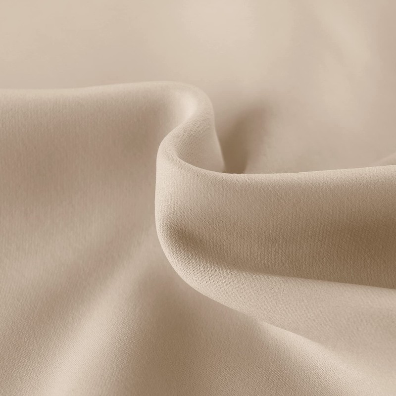 DWCN French Door Curtains – Rod Pocket Thermal Blackout Curtain