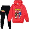 Kids Pullover Hoodies and Sweatpants 2 Piece Tracksuit Jogging Pants