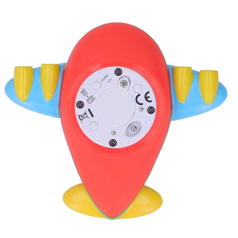 Baby Bath Thermometer IPX7 Waterproof Accurate Cartoon Airplane Shape Small