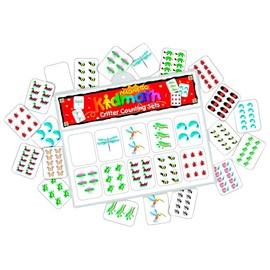 Barker Creek - Office Products Learning Magnets, Critter Counting Set (LM-1301)