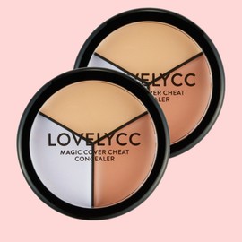 Lovely CC Magic Cover Cheat Concealer 12g, 04Tone-upbase, 2 pcs. / 러블리씨씨 매직 커버 치트 컨실러 12g, 04Tone-upbase, 2개
