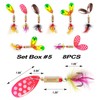 wondersee Fishing Spinners Trout Lures for Rivers Rainbow Trout Baits