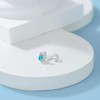 UCADRIT Horseshoe Nose Stud Sterling Silver Horseshoe Corkscrew Nose Ring