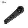 MECCANIXITY 5 Pcs Aluminum Servo Horn Long 25T Steering Arm