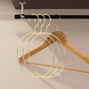 16 Pcs Metal Circle Hanger, Belt Scarf Ring Hanger, No