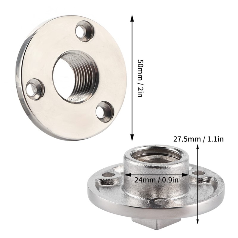 Aramox Stainless Steel Boat Drain Plug for Marine Boat Yacht