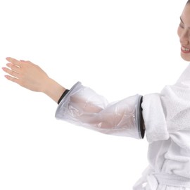 Cadi Gibbs Cover, Waterproof Shower Cover for Arms, Soft Type, Can Be Worn Even If Your Arm Is Injury, Shower With Bandages or Gypsum (Only for Arms), Bathing Aid for Breaking Arms