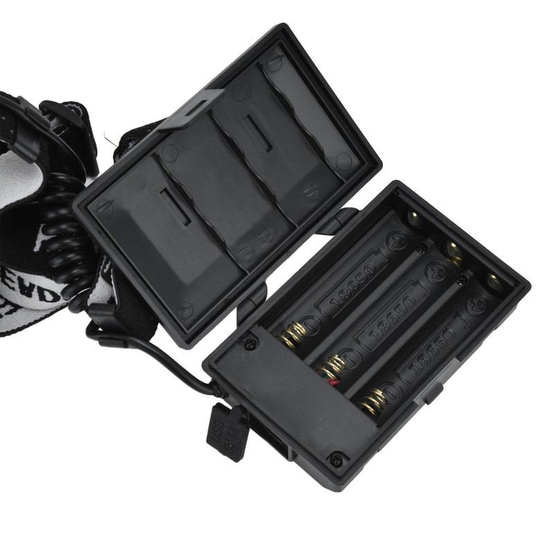 XHP160 Strong Headlight USB Charging Adjustable Waterproof Head Mounted Telescopic