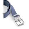 Olata Children’s Elasticated Belt with Silver Buckle (1-6 Years). Navy