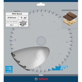 Bosch Optiline Wood Circular Saw Blade 216 x 30 x 2.6/1.6 24