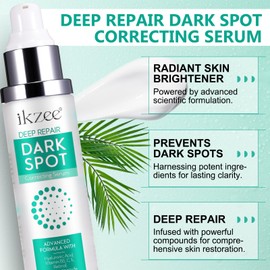 Dark Spot Remover for Face - Deep Repair Correcting Serum Skin Care Face Cream with Hyaluronic Acid, Vitamin B5, C, E for Freckles & Skin Brown Spot Remover Brightens Skin Rapid Tone Repair