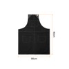 QUARKZMAN No Tie Twill Apron 90 x 66 cm Split