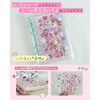 GOKEI A6 Size Transparent Binder Sticker Notebook Mini [Binder×1 piece,