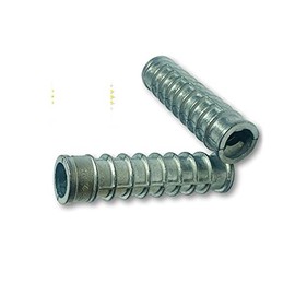 Pr-Mch Package of 25, 1/4" x 1-1/2" Lag Shield Anchor Long Zinc Alloy 1/2" Hole Set Kit #DR-D3064D