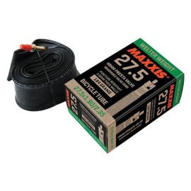 Maxxis Welterweight Bicycle Tube 27.5" x 1.9-2.35 Presta Valve 48mm with Removeable Core,Black