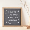 Felt Letter Board with 294 Letters, Numbers & Symbols -