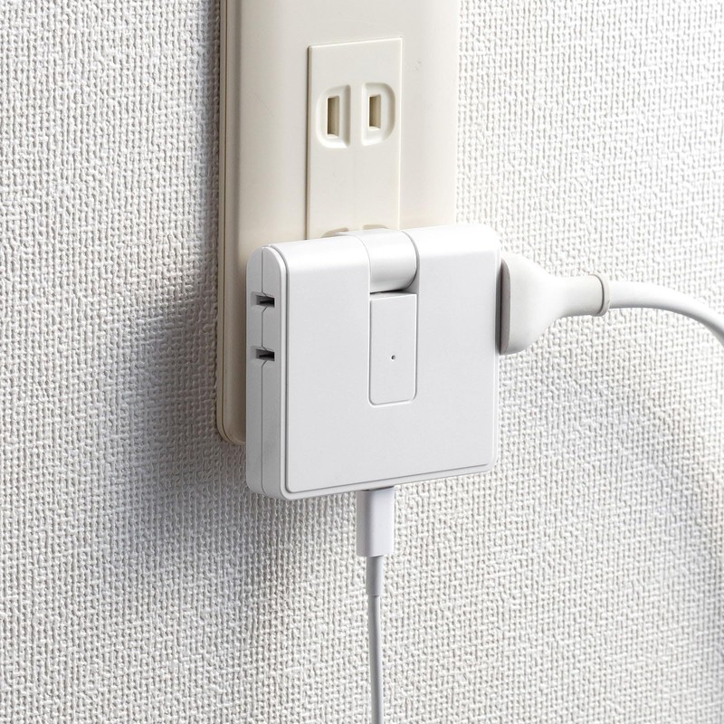 Sanwa Supply TAP-B104UC Tap with USB Charging Function, Equipped with