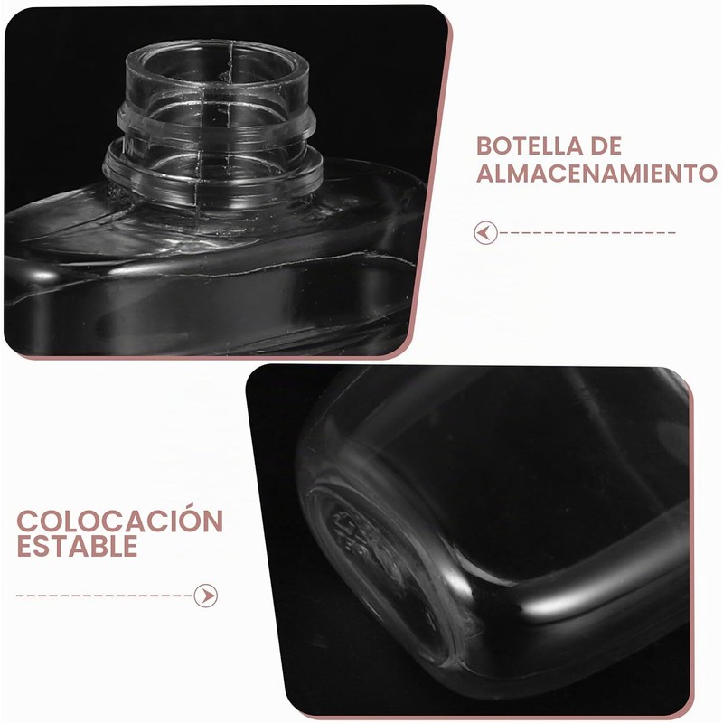 Beaupretty 12 Piezas Botellas Recargables de Plástico de 30ml para