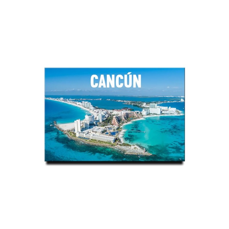 Cancun Fridge Magnet Mexico Travel Souvenir Cancún Riviera Maya Yucatan
