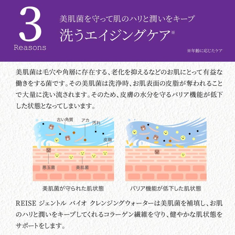 Lyze Gentle Bio Cleansing Water, 4.8 fl oz (143 ml),