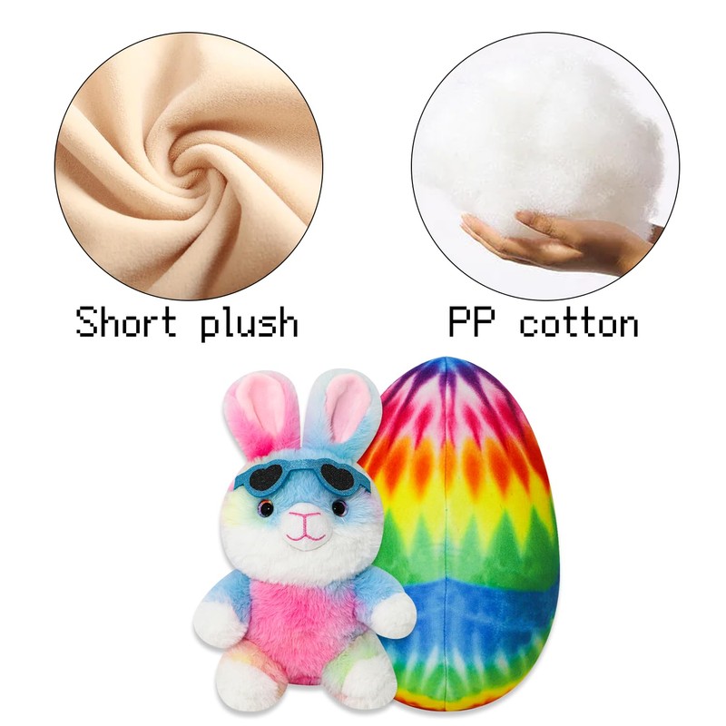 GYNAKJ Easter Bunny Egg Plush