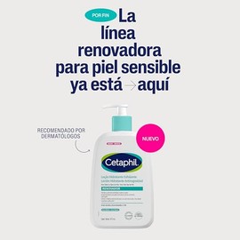Cetaphil Loción Hidratante Antirugosidad Ácidos Piel Sensible Cuerpo 473 ml