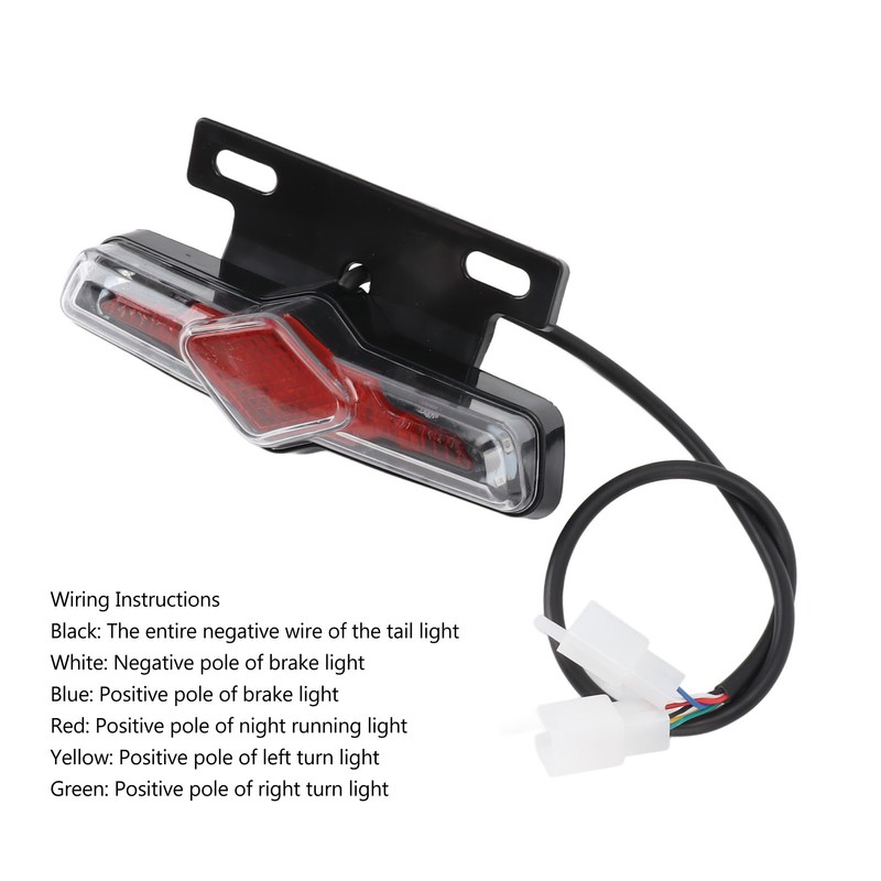 Bike Rear Light 3 in 1 Turn Signal Running Brake