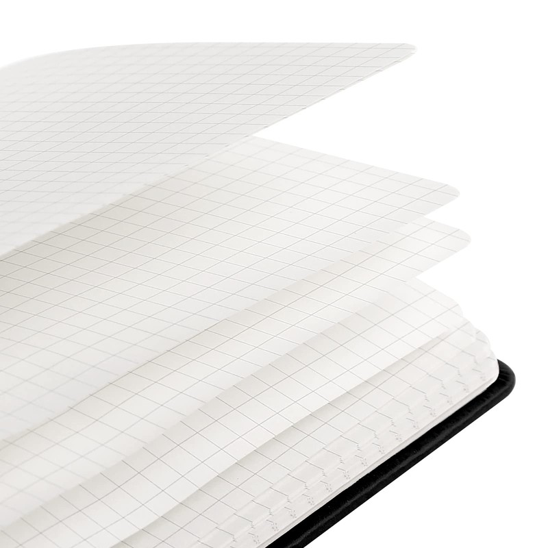 HIJYOO A5 Graph Paper Notebook, Squared Notebook 200 Pages A5
