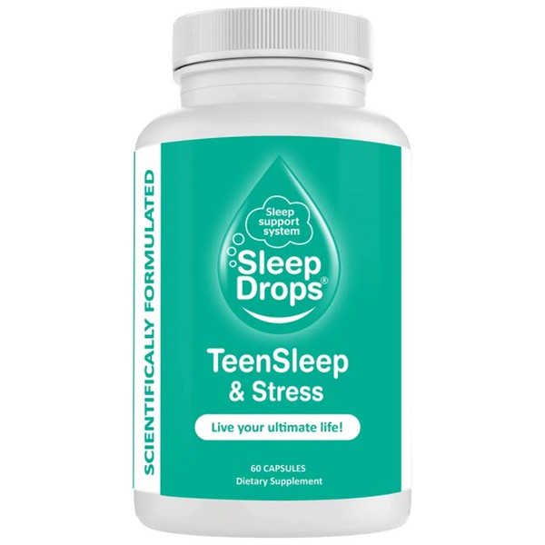Natural Health>Health Products by Brand>SleepDrops SleepDrops Teen Sleep & Stress Capsules 60