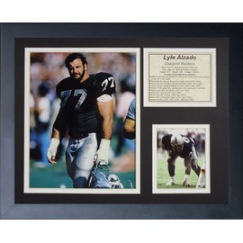 Legends Never Die "Lyle Alzado" Framed Photo Collage, 11 x 14-Inch (11623U)