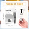 Tophoniex Belt Clips for Dewalt 24PCS 304 Stainless Steel Drill