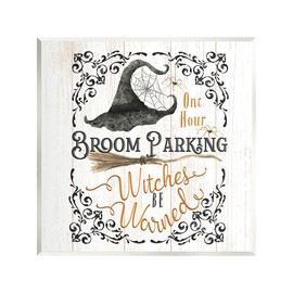 Stupell Industries Rustic Broom Parking Wall Plaque Art by Deane Beesley