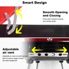 Clearance discount Red Charcoal Grills 22.4inch - Portable grill with