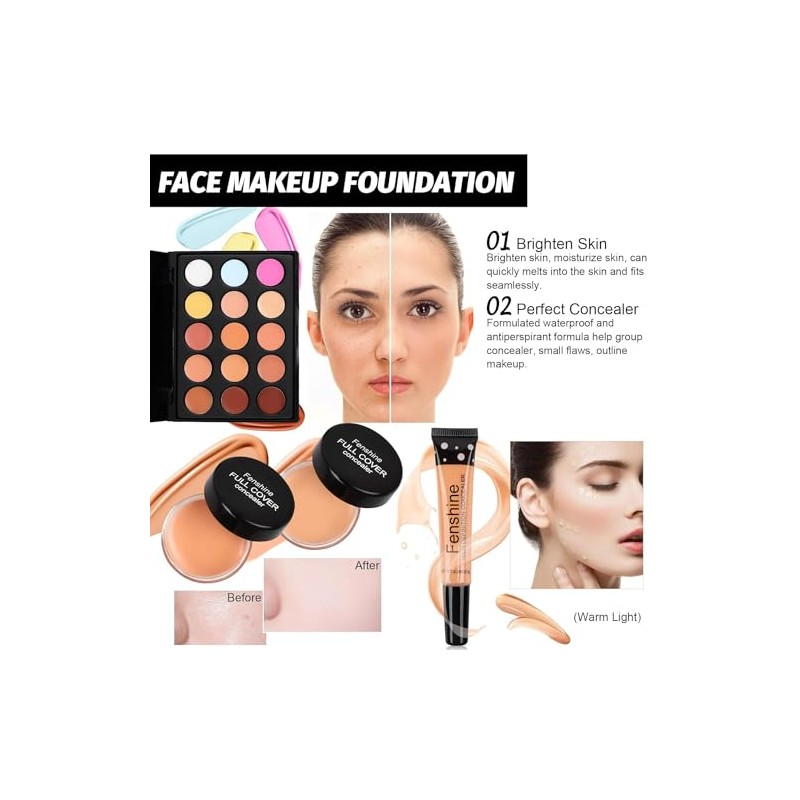 Kit De Maquillaje Todo En Uno Para Mujer, Set Completo