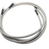 Assembroverse 70 Inch Flexible SS Braided Transmission Cooling Hose Kit