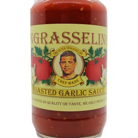 INGRASSELINO Roasted Garlic & Marinara Sauce combo, CHEF MADE, We Do Not Sacrifice On Quality Or Taste, We Only Produce The Best! (24 oz)