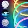 Lamomo LED Neon Rope Lights 32.8Ft, RGB LED Strip Lights