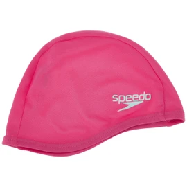 Speedo Kid's Polyester Cap, Pink, One Size