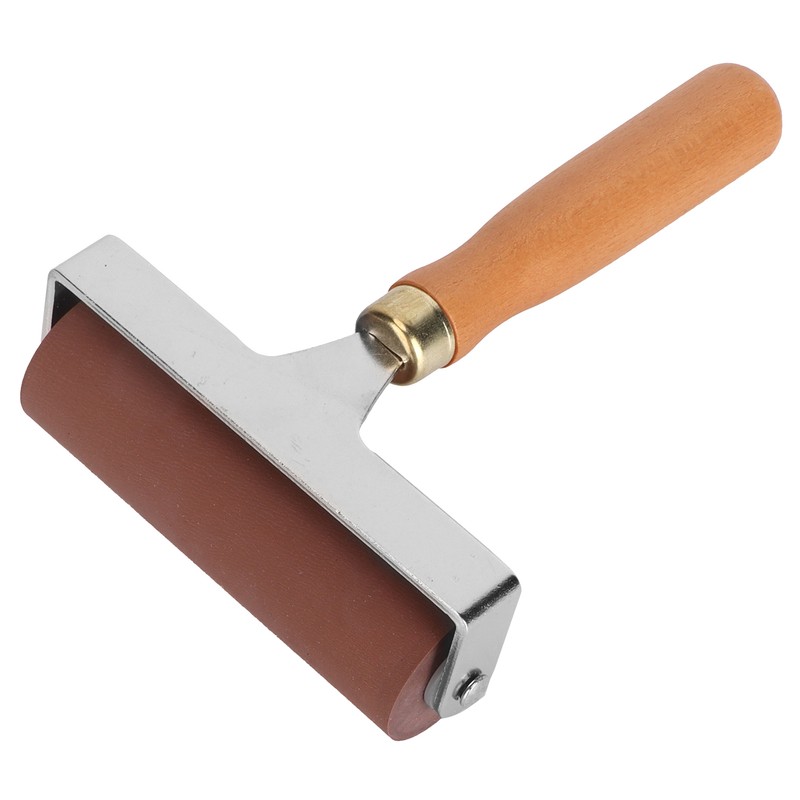 Brayer Soft Flexible Sturdy Durable Elastic Rubber Roller for Printmaking
