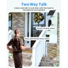 Security Cameras Wireless Outdoor, Solar Battery Powered 2k Color Night