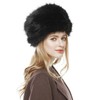 Folove Women's Fur Hat, Fluffy, Volume, Fluffy, Warm, Cold Protection,